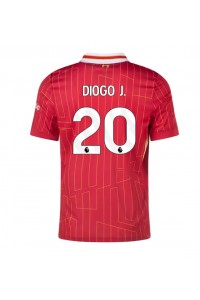 Liverpool Diogo Jota #20 Voetbaltruitje Thuis tenue 2024-25 Korte Mouw